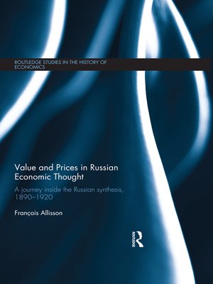 cover image of Value and Prices in Russian Economic Thought